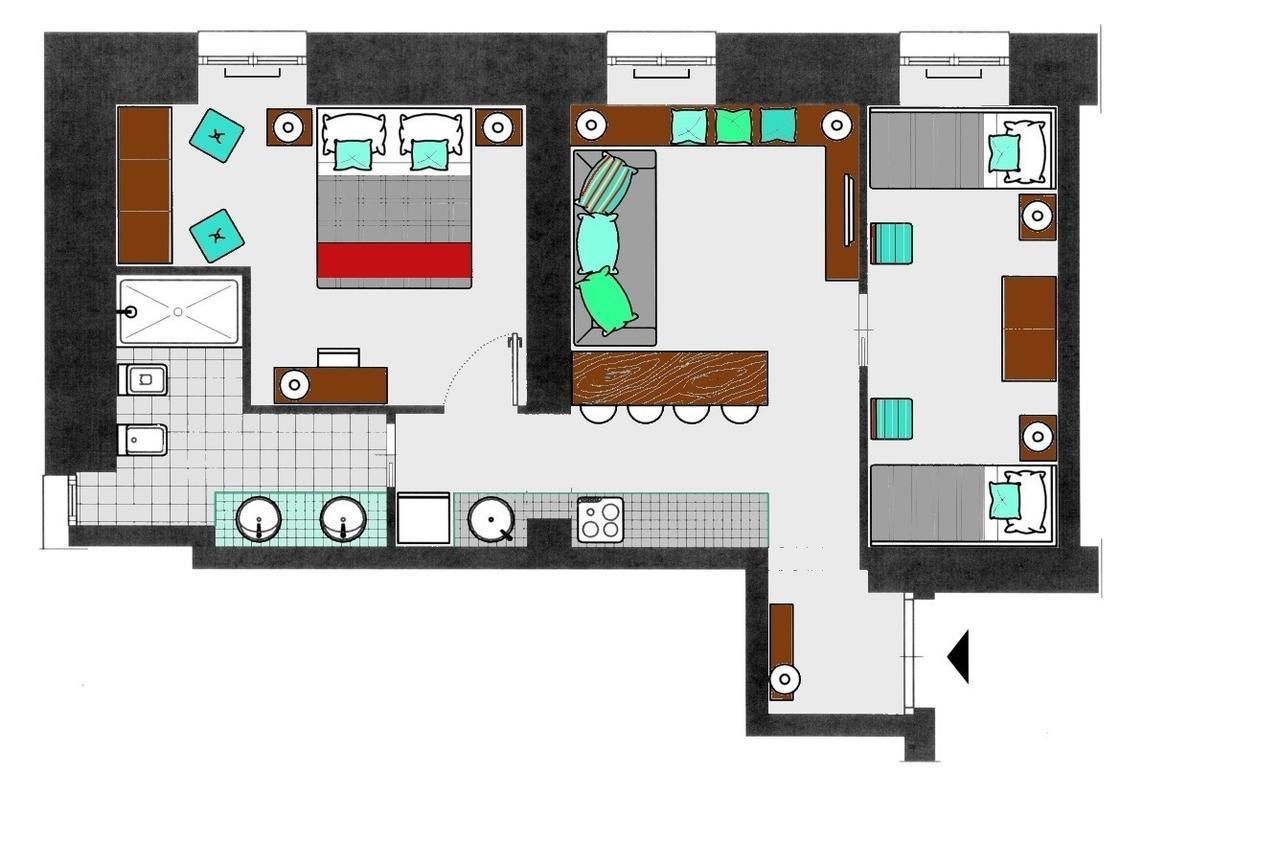 Residenza Termini Apartamento Roma