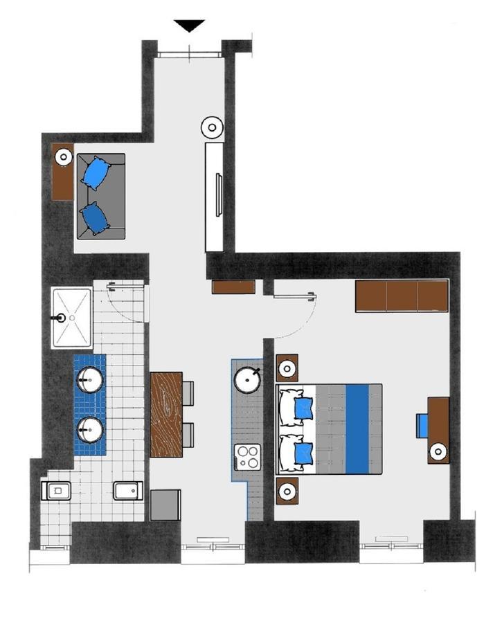 Residenza Termini Apartamento *